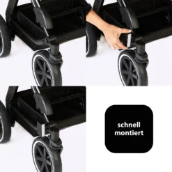 ABC Design Licht Für Kinderwagen, Schwarz 12 ABC Design Licht Für Kinderwagen, Schwarz -Jollein shop abc design licht fur kinderwagen schwarz 4