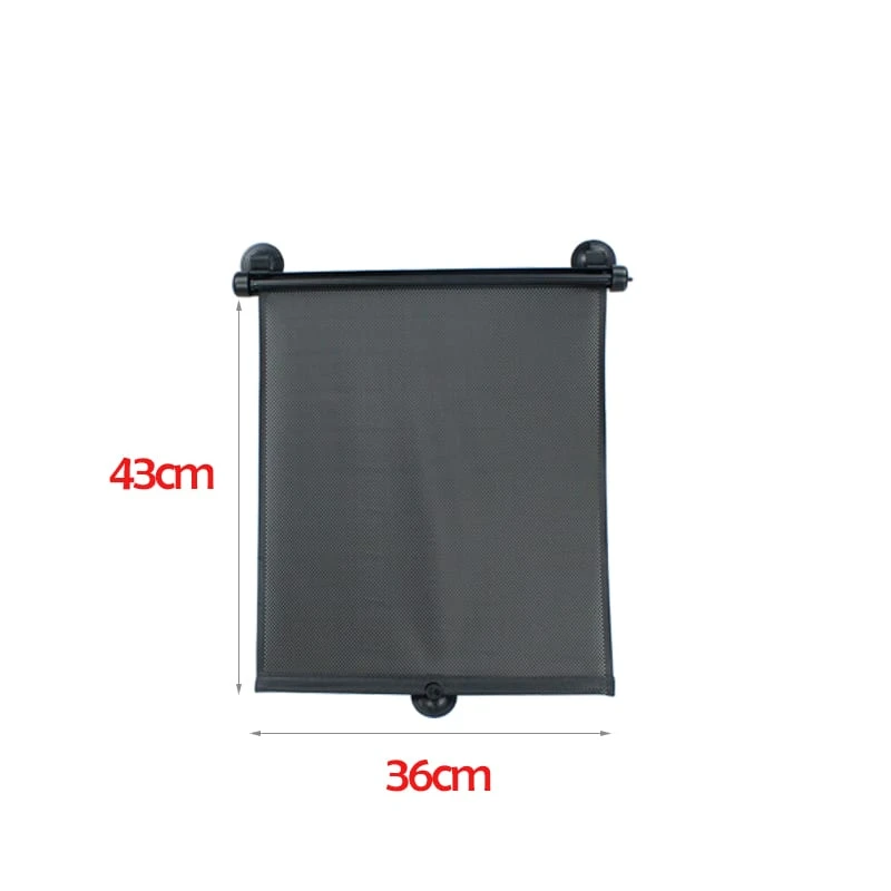Altabebe Autosonnenschutzrollo (Twin Pack) In Schwarz 9 Altabebe Autosonnenschutzrollo (Twin Pack) In Schwarz – Bild 9