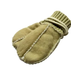 Altabebe Baby Lammfell Handschuhe In Gelb