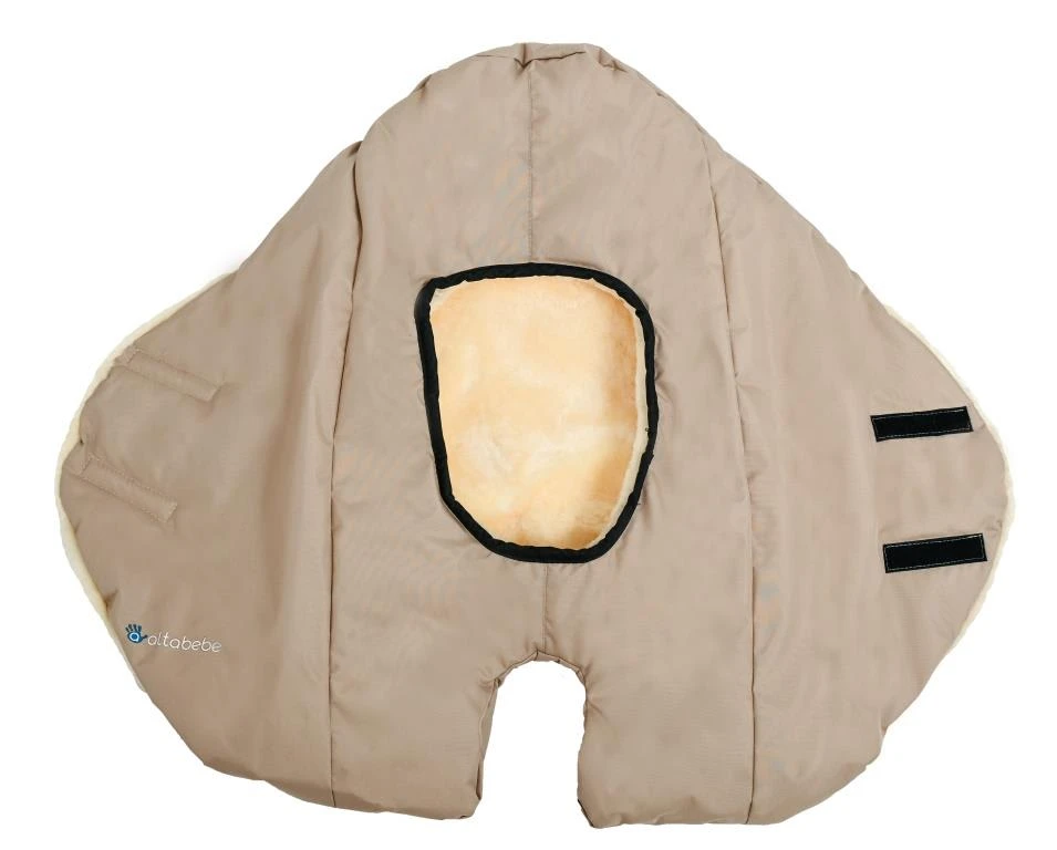 Altabebe Lammfell Umschlagdecke In Beige - 0-9 Monate 8 Altabebe Lammfell Umschlagdecke In Beige - 0-9 Monate – Bild 8