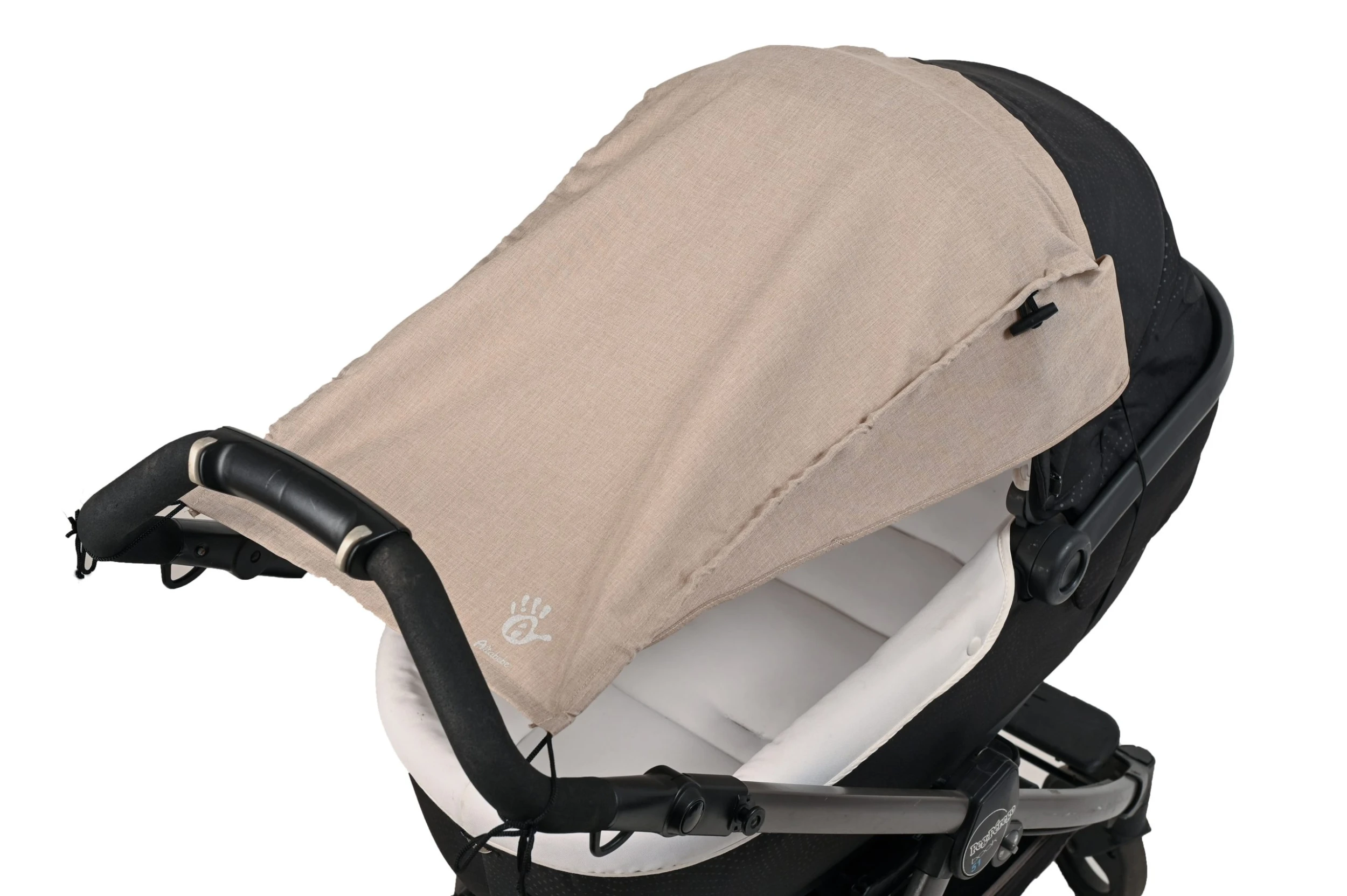 Altabebe Sonnensegel Lifeline Mit Seitenschutz Für Kinderwagen/Buggy In Beige 1 Altabebe Sonnensegel Lifeline Mit Seitenschutz Für Kinderwagen/Buggy In Beige
