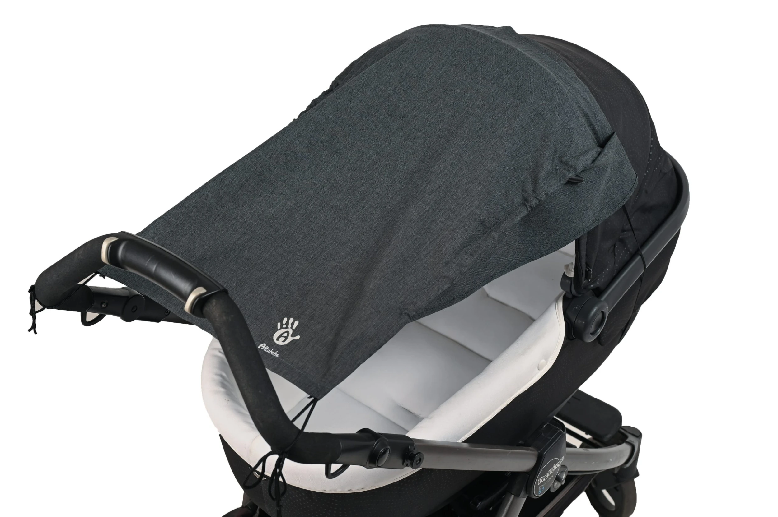 Altabebe Sonnensegel Lifeline Mit Seitenschutz Für Kinderwagen/Buggy In Schwarz 1 Altabebe Sonnensegel Lifeline Mit Seitenschutz Für Kinderwagen/Buggy In Schwarz