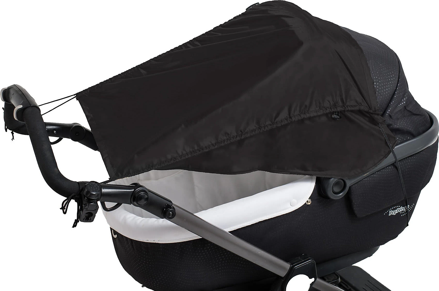 Altabebe Sonnensegel Lifeline Mit Seitenschutz Für Kinderwagen/Buggys, Schwarz 1 Altabebe Sonnensegel Lifeline Mit Seitenschutz Für Kinderwagen/Buggys, Schwarz