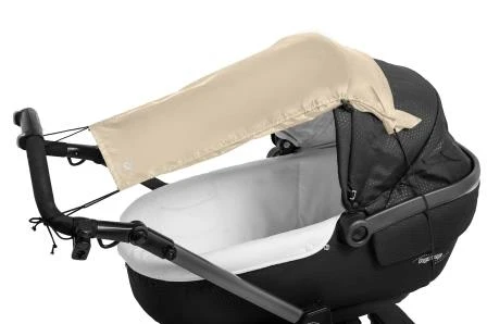 Altabebe Sonnensegel Mit Seitenschutz Für Kinderwagen/Buggy In Beige 2 Altabebe Sonnensegel Mit Seitenschutz Für Kinderwagen/Buggy In Beige – Bild 2