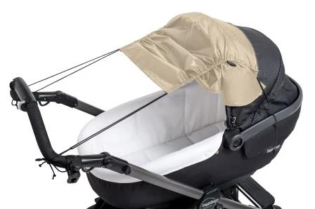 Altabebe Sonnensegel Mit Seitenschutz Für Kinderwagen/Buggy In Beige 5 Altabebe Sonnensegel Mit Seitenschutz Für Kinderwagen/Buggy In Beige – Bild 5