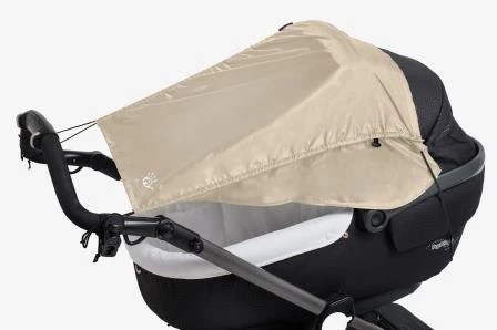 Altabebe Sonnensegel Mit Seitenschutz Für Kinderwagen/Buggy In Beige 6 Altabebe Sonnensegel Mit Seitenschutz Für Kinderwagen/Buggy In Beige – Bild 6