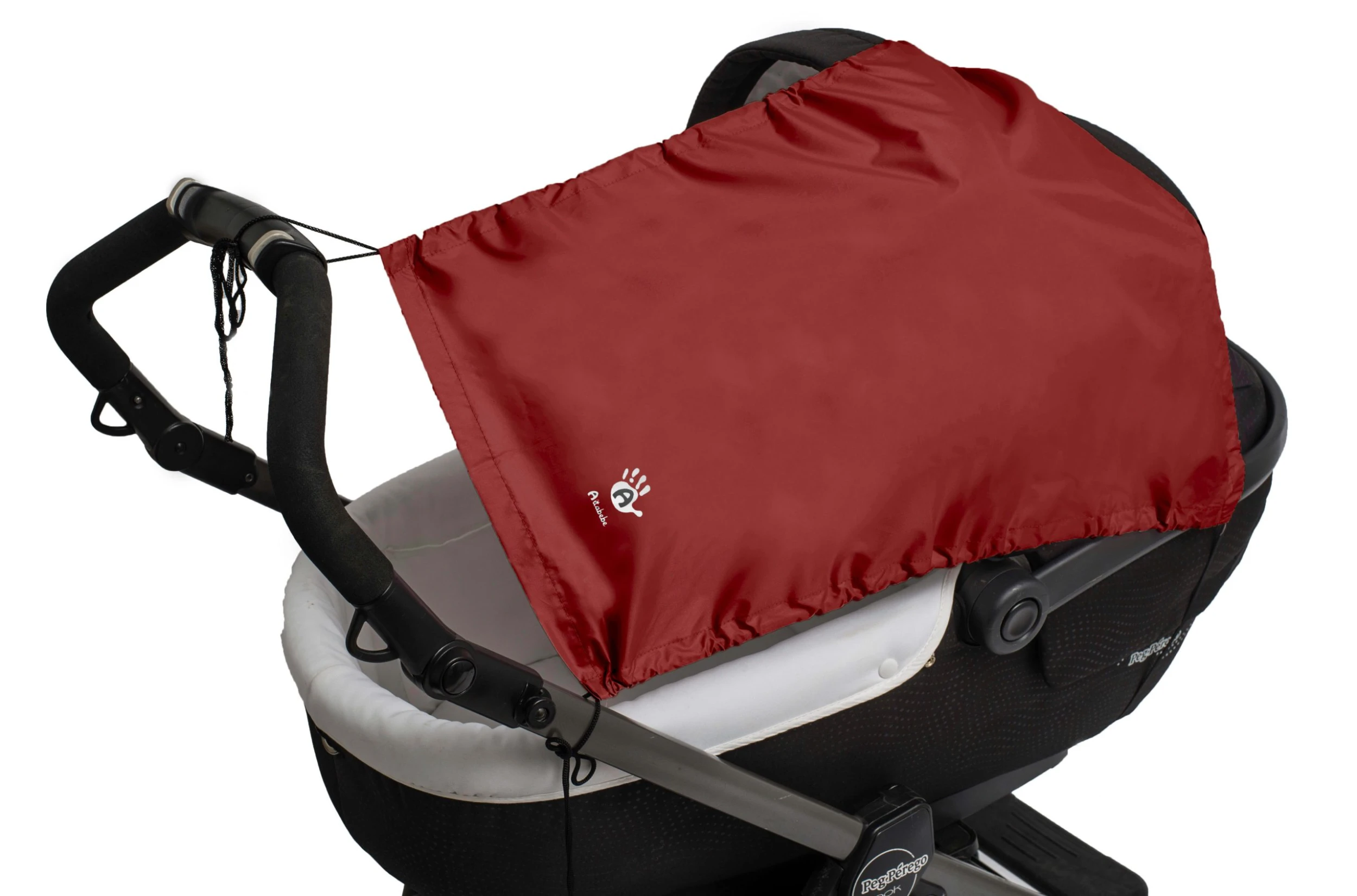 Altabebe Sonnensegel Mit UV Schutz Für Kinderwagen/Buggy In Rot 2 Altabebe Sonnensegel Mit UV Schutz Für Kinderwagen/Buggy In Rot – Bild 2