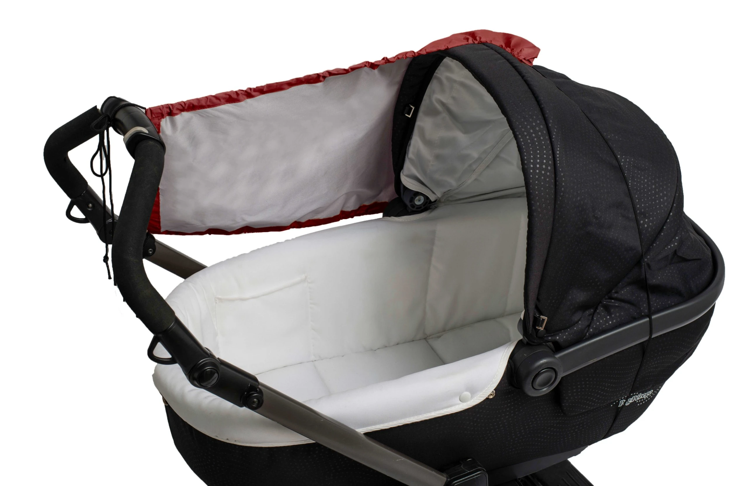 Altabebe Sonnensegel Mit UV Schutz Für Kinderwagen/Buggy In Rot 3 Altabebe Sonnensegel Mit UV Schutz Für Kinderwagen/Buggy In Rot – Bild 3