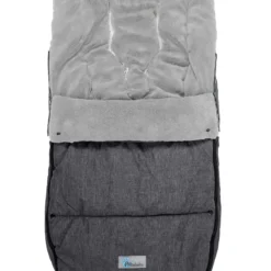 Altabebe Winterfußsack "Bugaboo" In Dunkelgrau- Hellgrau