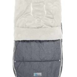 Altabebe Winterfußsack "Bugaboo" In Hellgrau- Whitewash