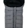 Altabebe Winterfußsack Mit 3M Füllung In Dunkelgrau / Schwarz - 9-36 Monate