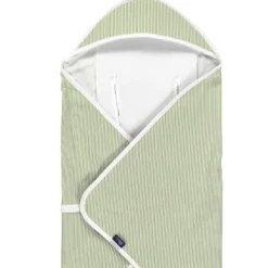 Alvi Autositz Fußsack Reisedecke Jersey Light In Granite Green