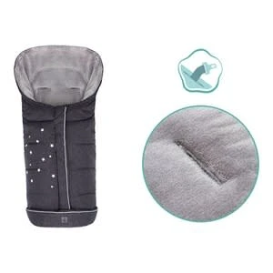 Babycab Winter-Fußsack Stars Für Kinderwagen, Buggy In Grau – Bild 3