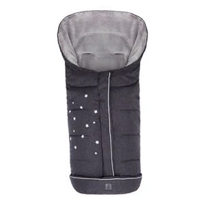 Babycab Winter-Fußsack Stars Für Kinderwagen, Buggy In Grau