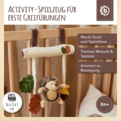 Bieco Spielwaren Kinderwagenkette Plüsch Igel - Ab Geburt In Beige -Jollein shop bieco spielwaren kinderwagenkette plusch igel ab geburt in beige 10