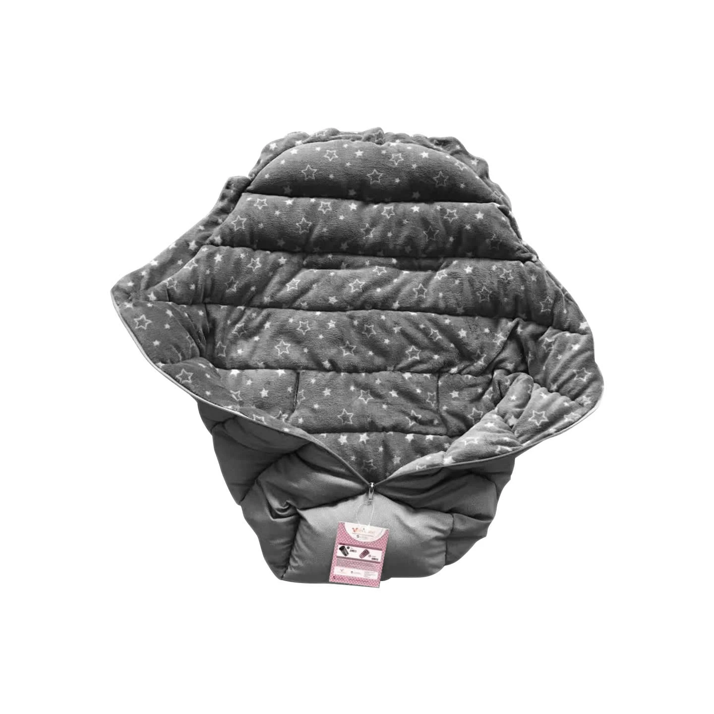Cangaroo Fußsack Cuddle In Grau 2 Cangaroo Fußsack Cuddle In Grau – Bild 2