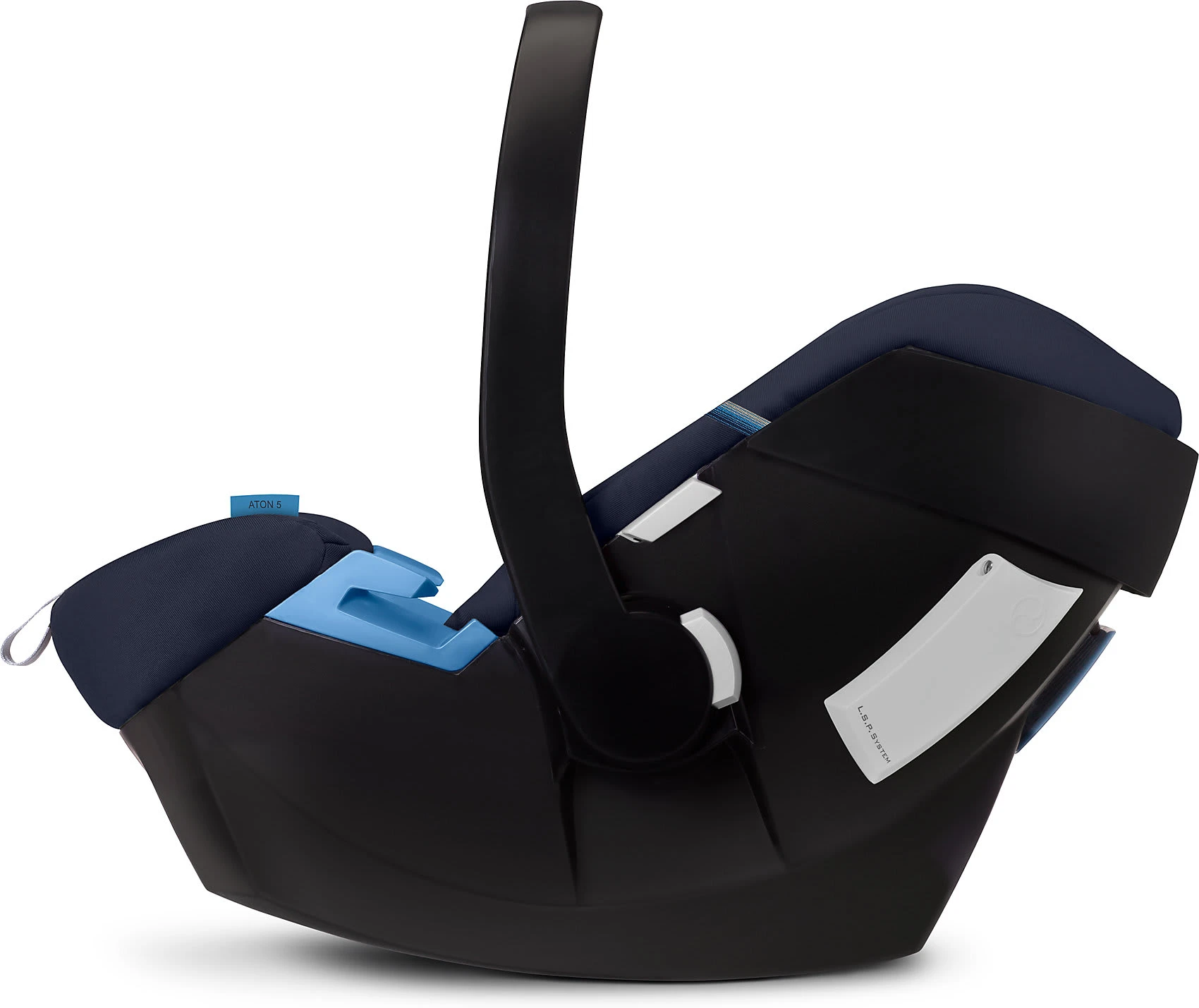 CYBEX Babyschale Aton 5, Gold-Line, Navy Blue – Bild 6