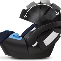 CYBEX Babyschale Aton 5, Gold-Line, Soho Grey 17 CYBEX Babyschale Aton 5, Gold-Line, Soho Grey -Jollein shop cybex babyschale aton 5 gold line soho grey 7