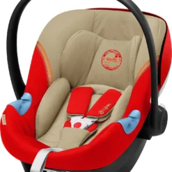 CYBEX Babyschale ATON M I-Size, Autumn Gold/ Burnt Red