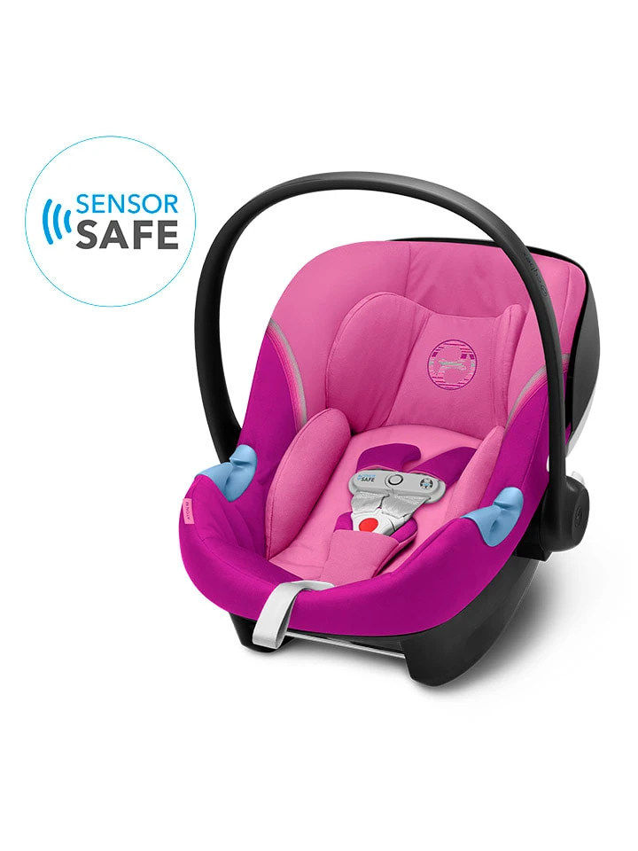 CYBEX Babyschale "Aton M I-Size Sensorsafe" In Pink - Gruppe 0+ 1 CYBEX Babyschale "Aton M I-Size Sensorsafe" In Pink - Gruppe 0+