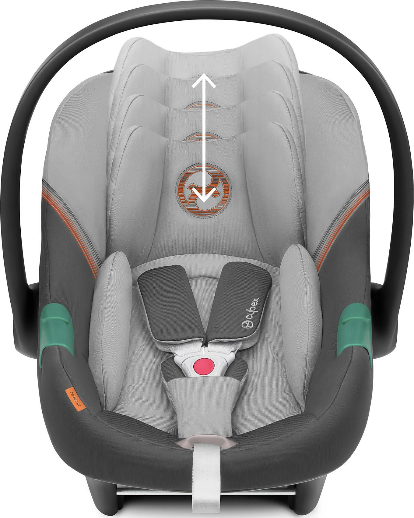 CYBEX Babyschale ATON S2 I-Size, Lava Grey 4 CYBEX Babyschale ATON S2 I-Size, Lava Grey – Bild 4