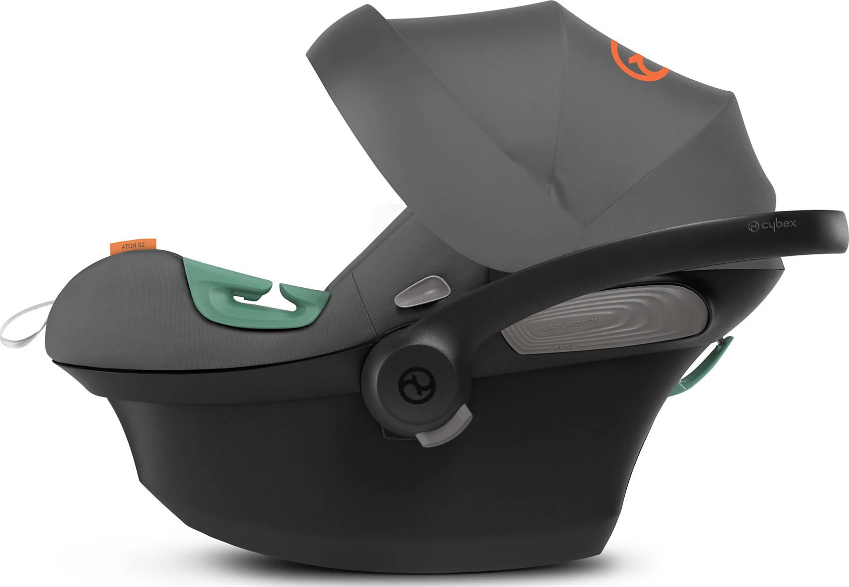 CYBEX Babyschale ATON S2 I-Size, Lava Grey 5 CYBEX Babyschale ATON S2 I-Size, Lava Grey – Bild 5