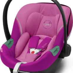CYBEX Babyschale Aton S2 I-Size, Magnolia Pink | Purple