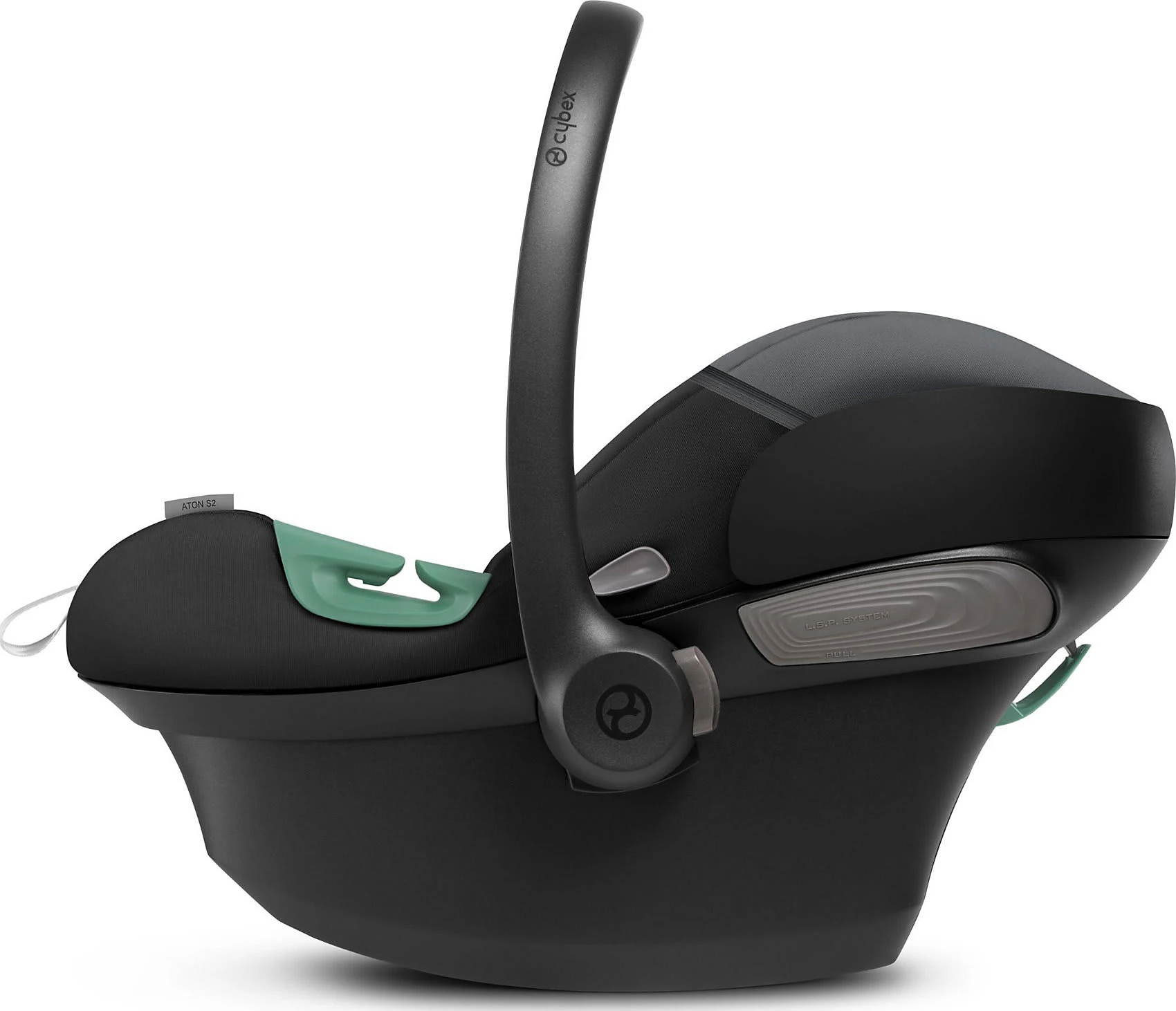 CYBEX Babyschale ATON S2 I-Size, Monument Grey 8 CYBEX Babyschale ATON S2 I-Size, Monument Grey – Bild 8