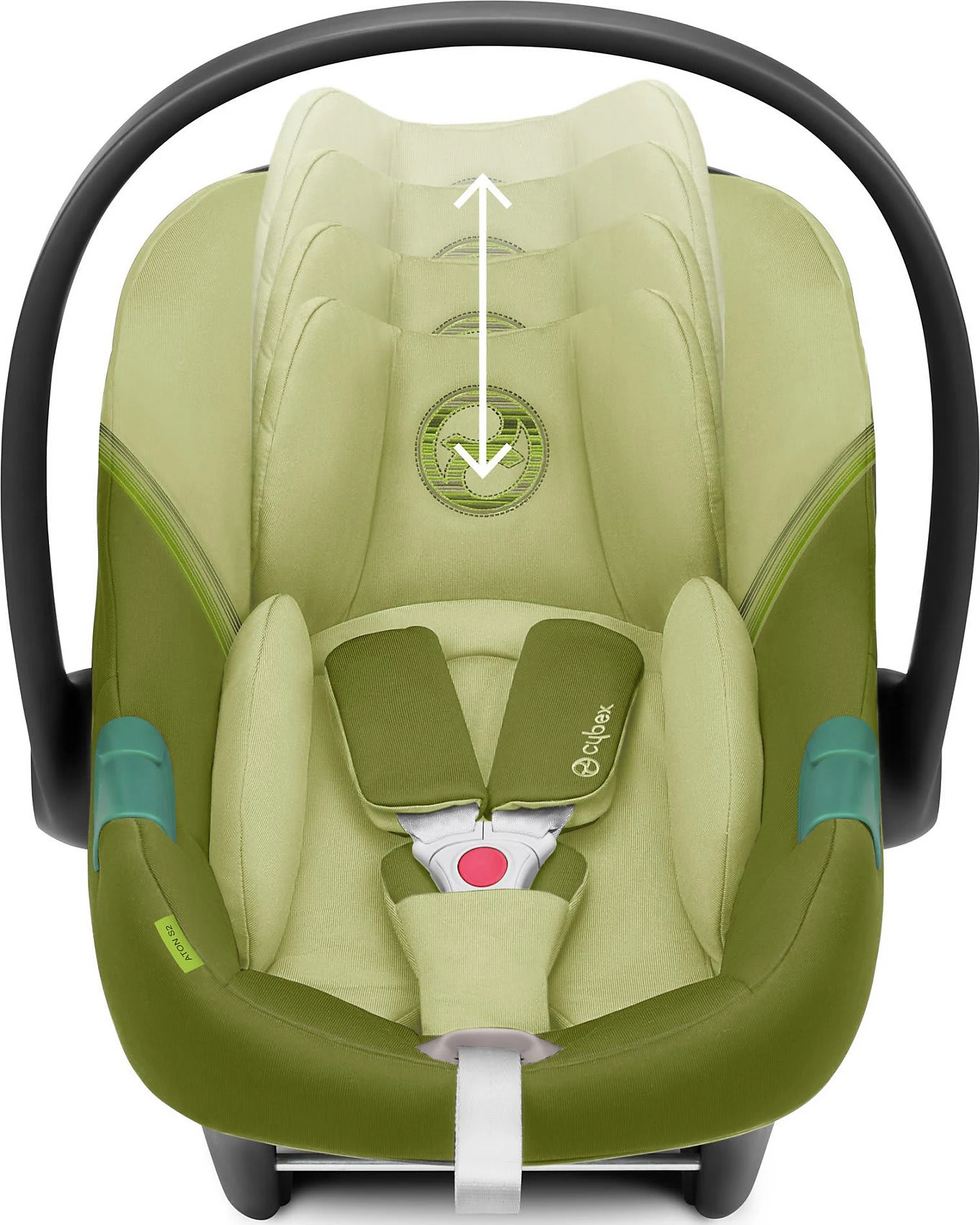 CYBEX Babyschale ATON S2 I-Size, Nature Green – Bild 3