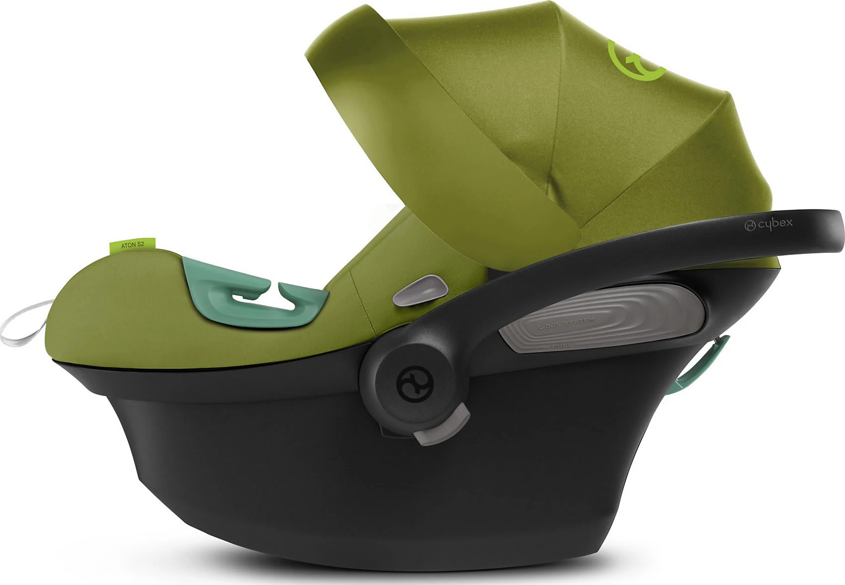 CYBEX Babyschale ATON S2 I-Size, Nature Green – Bild 4