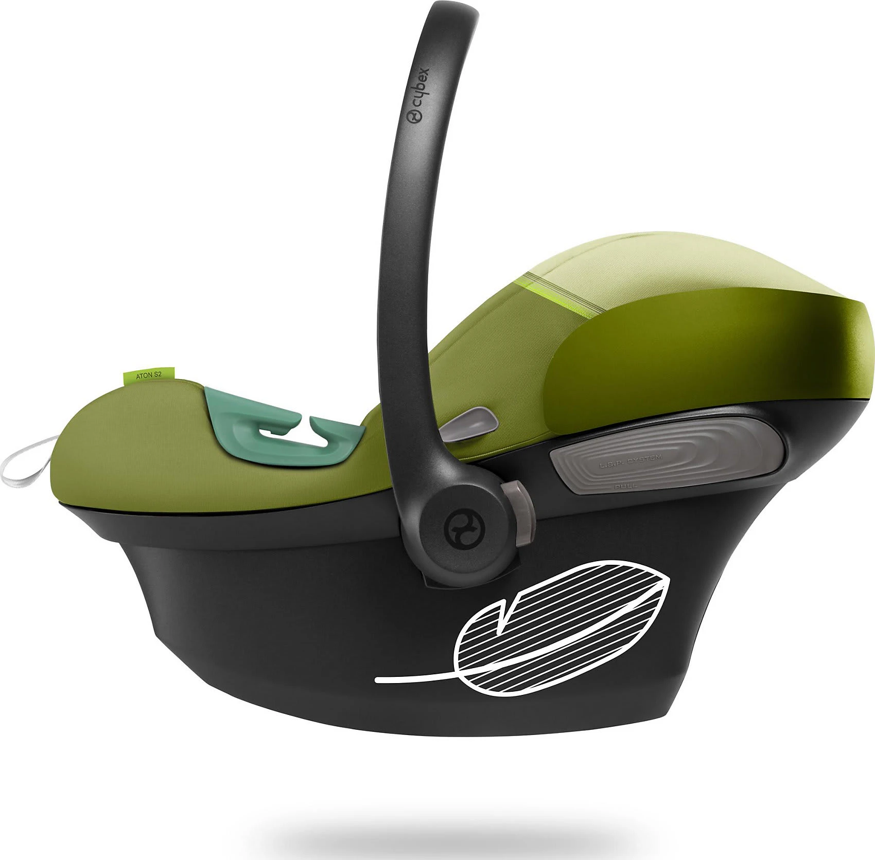 CYBEX Babyschale ATON S2 I-Size, Nature Green – Bild 7