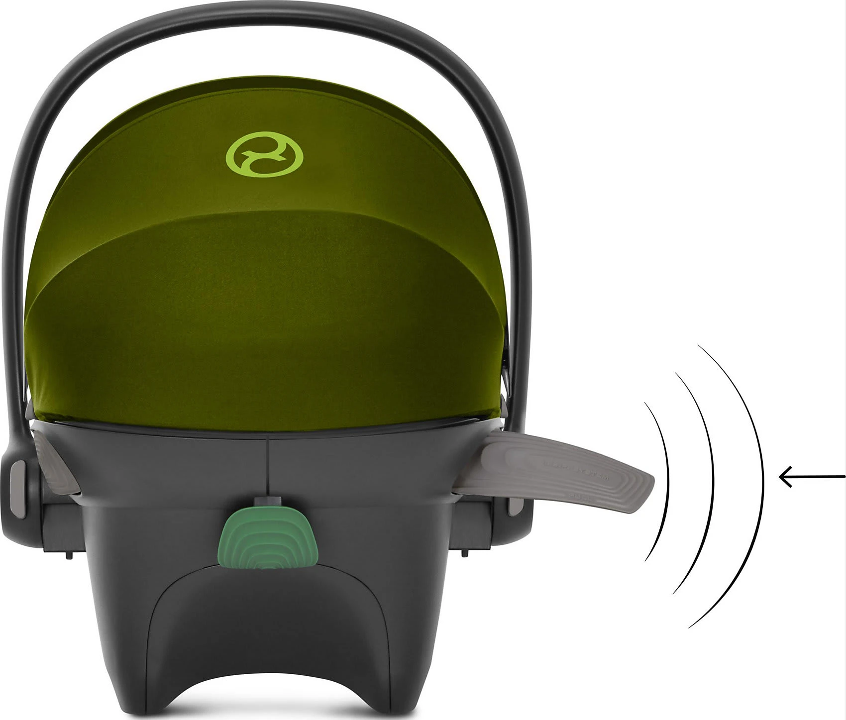 CYBEX Babyschale ATON S2 I-Size, Nature Green – Bild 8