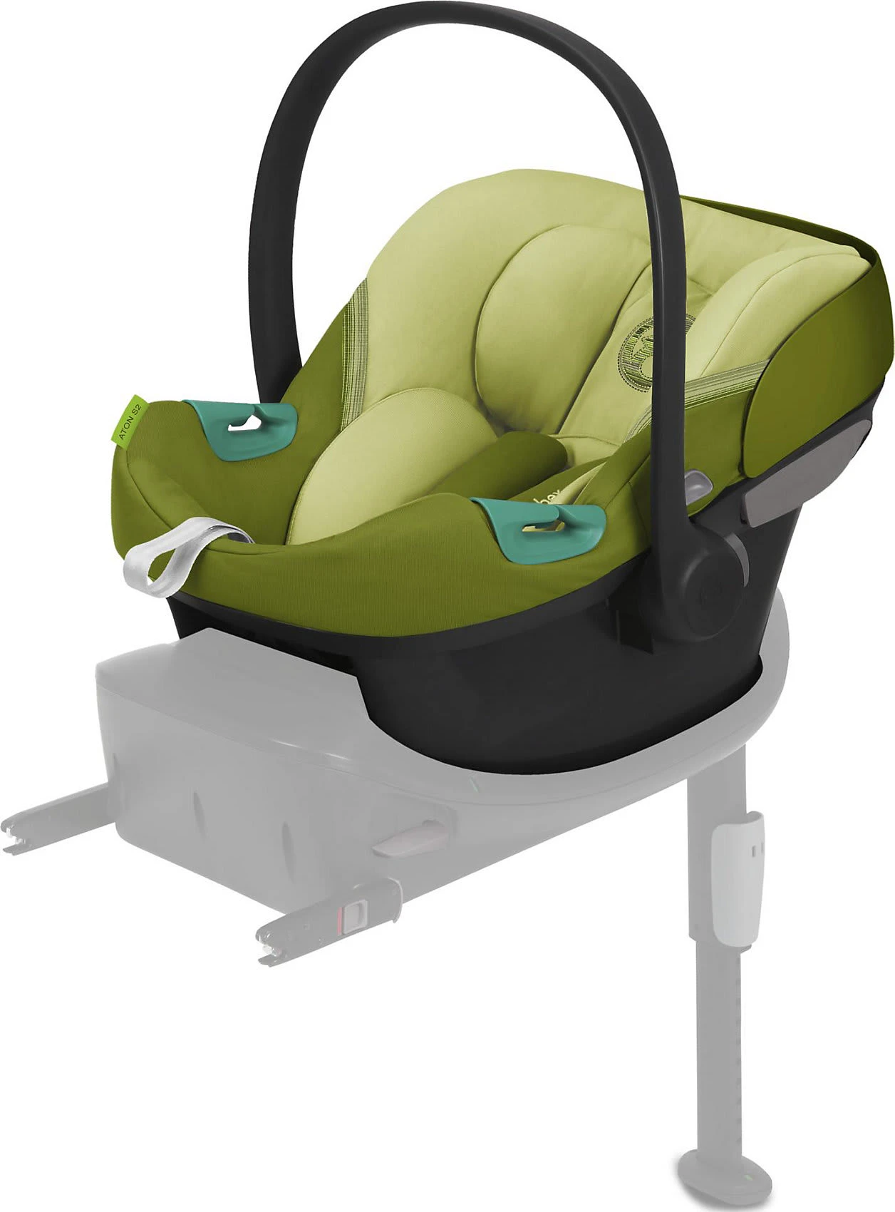 CYBEX Babyschale ATON S2 I-Size, Nature Green – Bild 10