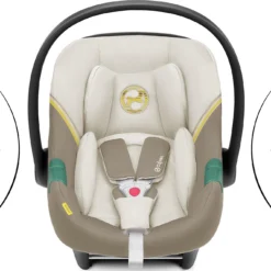 Alternative view of CYBEX Babyschale ATON S2 I-Size, Seashell Beige