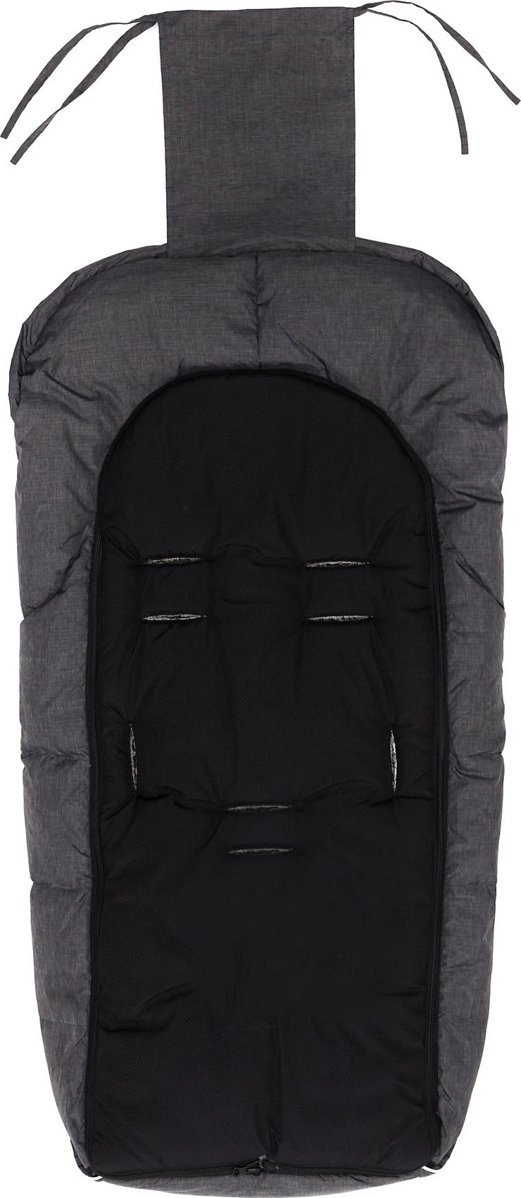 Fillikid Winterfußsack Kibo Mit Daunenfüllung Dunkelgrau Melange 2 Fillikid Winterfußsack Kibo Mit Daunenfüllung Dunkelgrau Melange – Bild 2