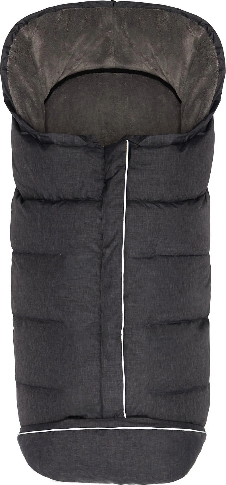 Fillikid Winterfußsack Kibo Mit Daunenfüllung Dunkelgrau Melange 1 Fillikid Winterfußsack Kibo Mit Daunenfüllung Dunkelgrau Melange