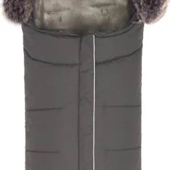 Fillikid Winterfußsack Mavensi Lammfell Grau