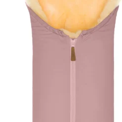 Fillikid Winterfußsack Pamir Gr. 0 Echtfell Altrosa