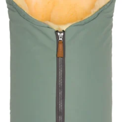 Fillikid Winterfußsack Pamir Gr. 0 Echtfell Salbei