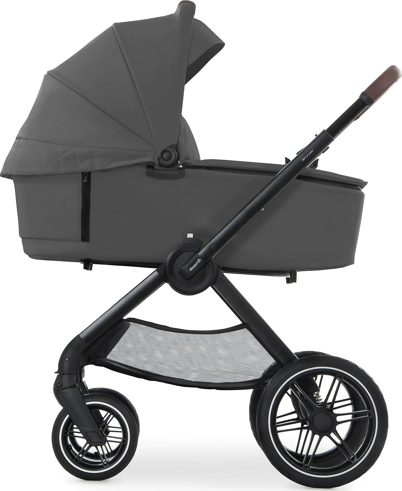 HAUCK Kinderwagenaufsatz Walk N Care, Dark Grey 2 HAUCK Kinderwagenaufsatz Walk N Care, Dark Grey – Bild 2