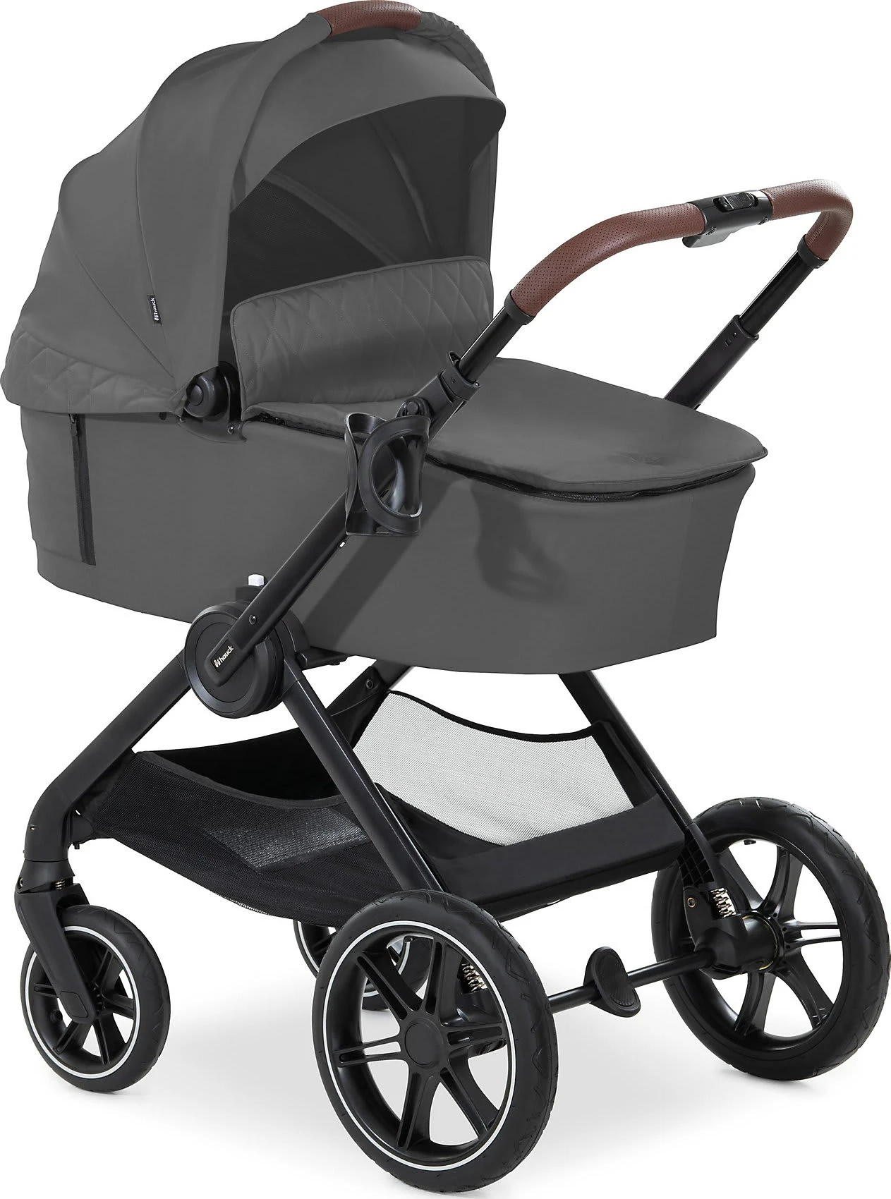 HAUCK Kinderwagenaufsatz Walk N Care, Dark Grey 3 HAUCK Kinderwagenaufsatz Walk N Care, Dark Grey – Bild 3
