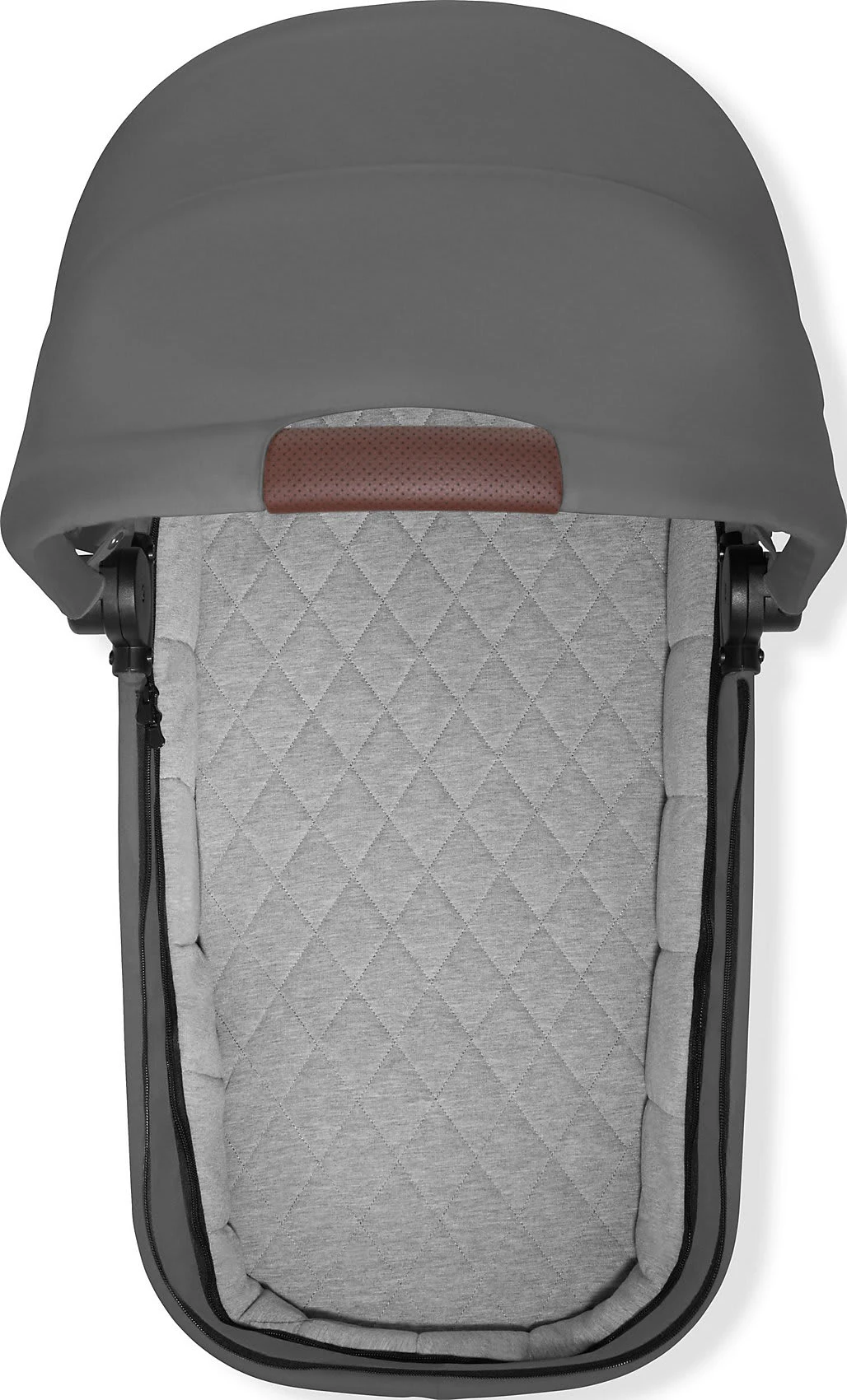 HAUCK Kinderwagenaufsatz Walk N Care, Dark Grey 5 HAUCK Kinderwagenaufsatz Walk N Care, Dark Grey – Bild 5