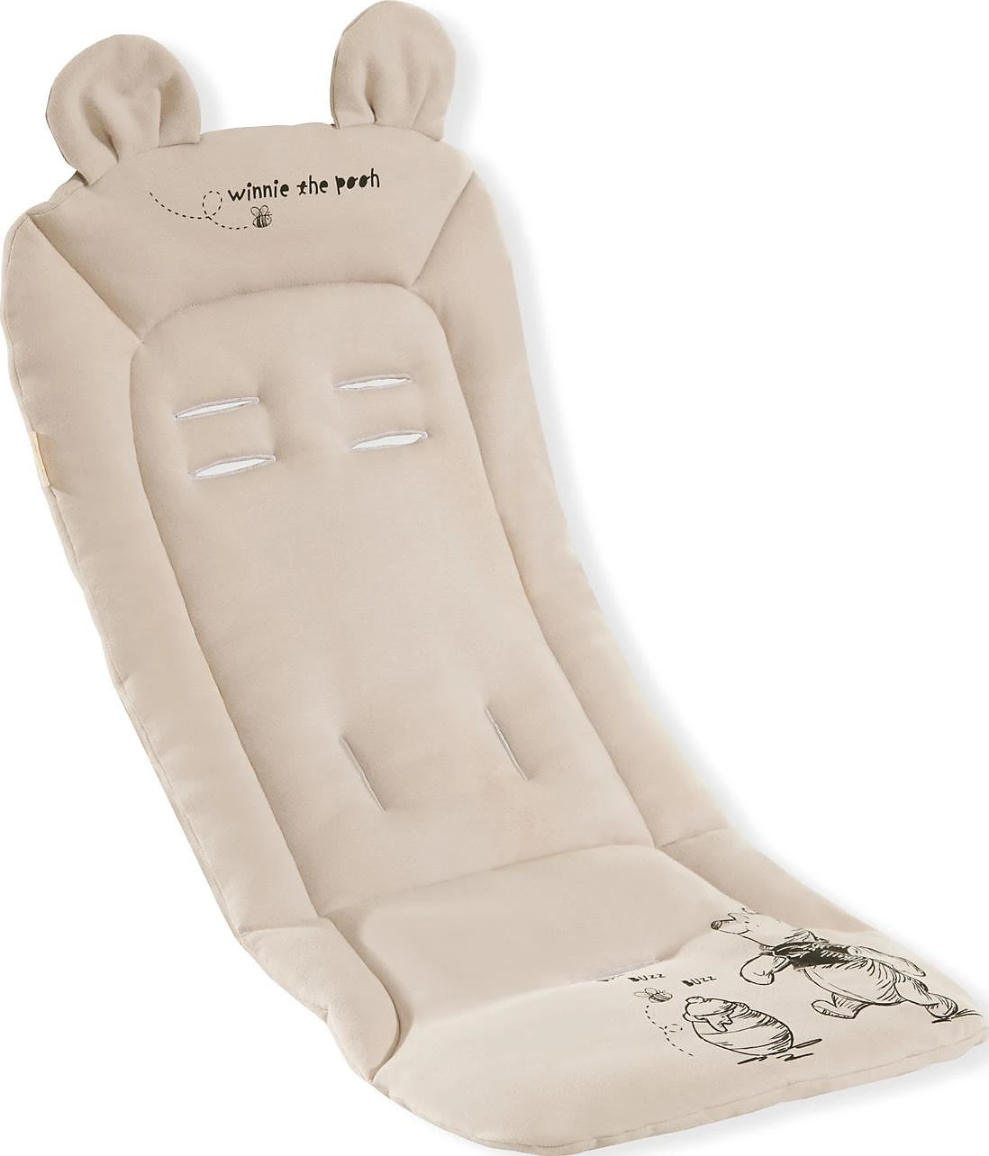 HAUCK Sitzauflage Für Kinderwagen, Winnie Pooh, Beige 2 HAUCK Sitzauflage Für Kinderwagen, Winnie Pooh, Beige – Bild 2