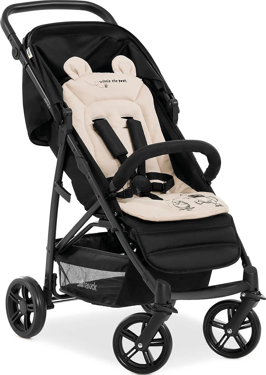 HAUCK Sitzauflage Für Kinderwagen, Winnie Pooh, Beige 3 HAUCK Sitzauflage Für Kinderwagen, Winnie Pooh, Beige – Bild 3