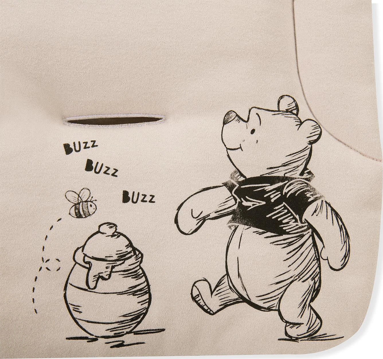 HAUCK Sitzauflage Für Kinderwagen, Winnie Pooh, Beige 6 HAUCK Sitzauflage Für Kinderwagen, Winnie Pooh, Beige – Bild 6