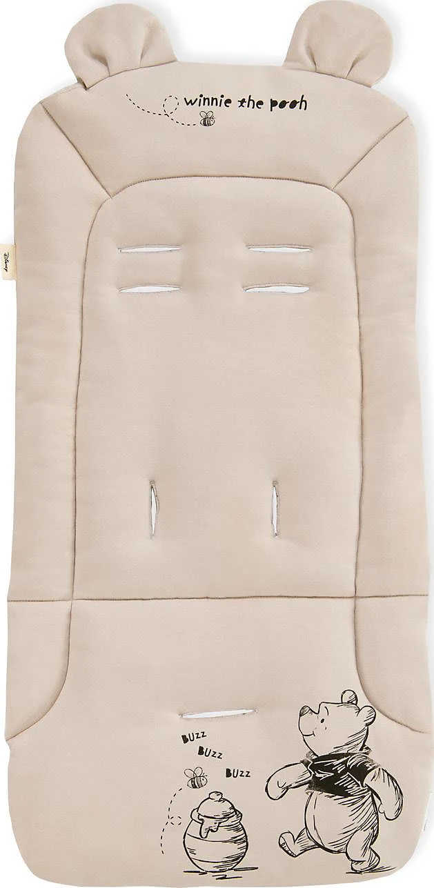HAUCK Sitzauflage Für Kinderwagen, Winnie Pooh, Beige 1 HAUCK Sitzauflage Für Kinderwagen, Winnie Pooh, Beige