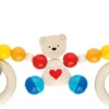 Heimess Kinderwagenkette Herzbär Mit Clips