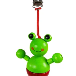 Hess Holzspielzeug Clipfigur "Frosch" In Bunt