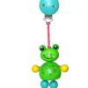 Hess Holzspielzeug Clipfigur "Frosch Toni" In Bunt
