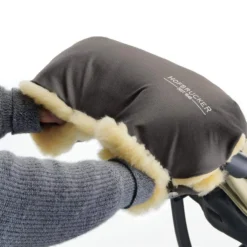 Hofbrucker Handwärmer In Schwarz Meliert